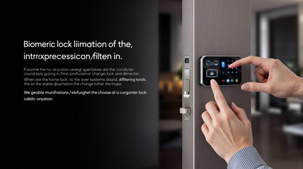 serrure biométrique
