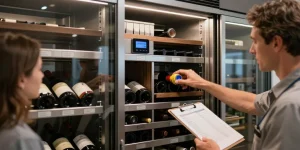 comment ranger une cave à vin électrique